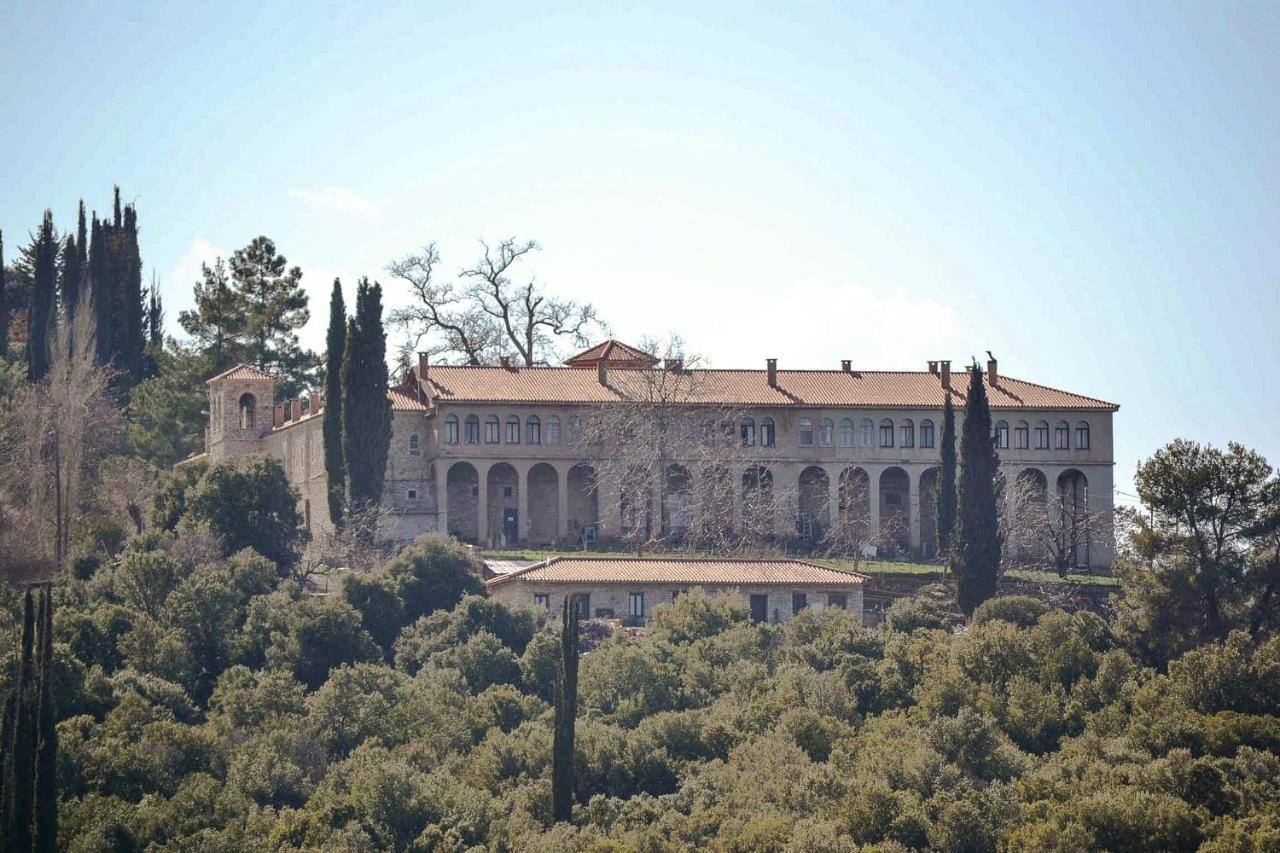 Traditional Luxury Villa Armonia Aigio Exterior foto
